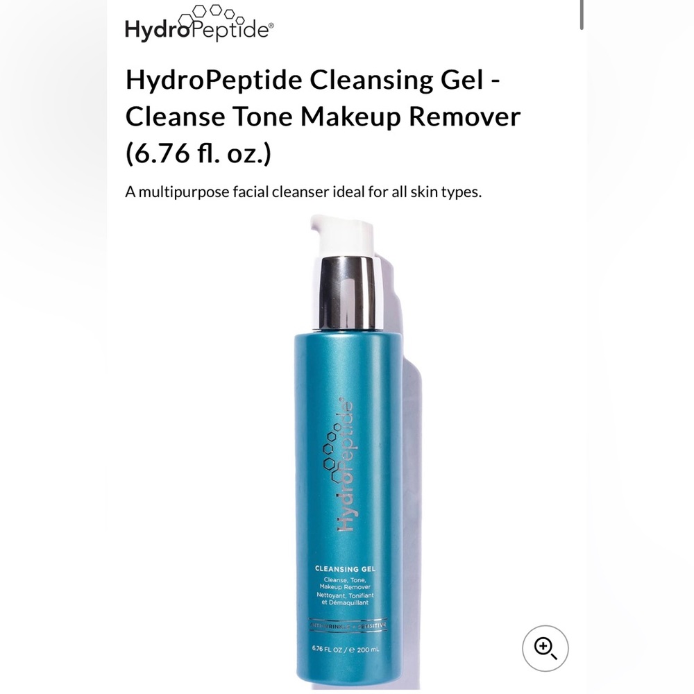Hydropeptide cleansing gel